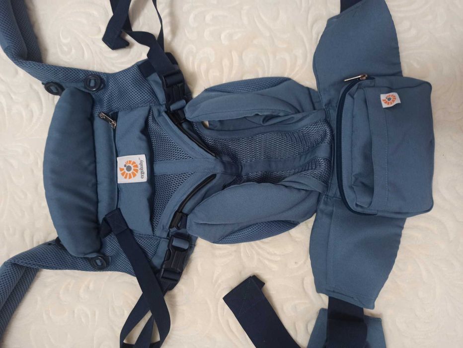 Ергономична раница за бебеносене