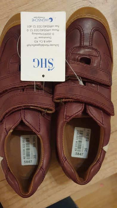 Adidasi Bisgaard Piele noi, marimea 35