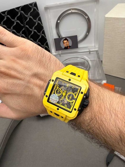 Hb Unico big Bang Squared жълт