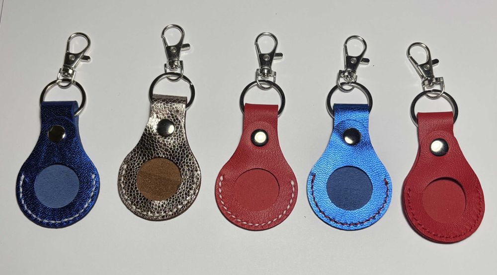 Husa Airtag Apple piele naturala