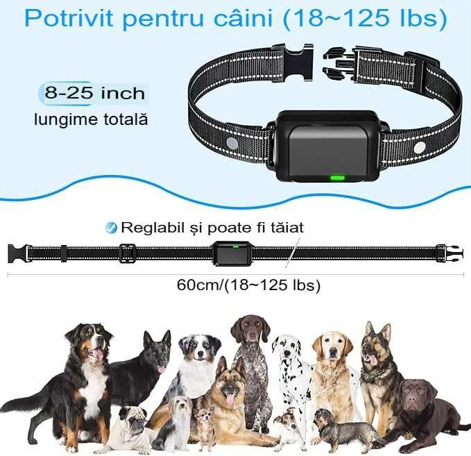 Zgardă electrică de dresaj ALQuality® pentru câini