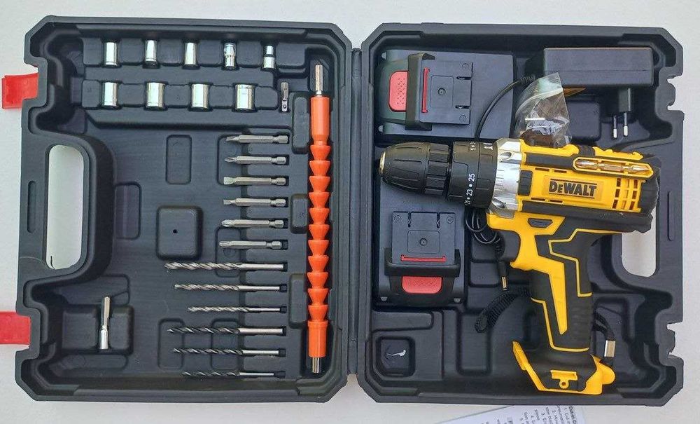 Aккумуляторный шуруповерт DeWALT 36 V  (с набором).