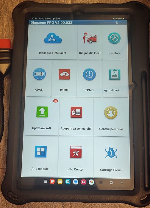 Tester diagnoza thinkdiag 2 + tableta Samsung + Diagzone / Launch x431