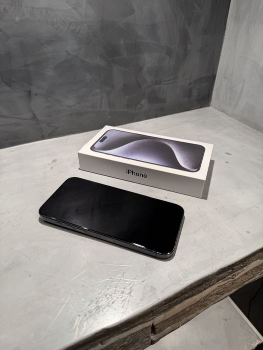 КАТО НОВ Iphone 15 Pro Max Blue Titanium