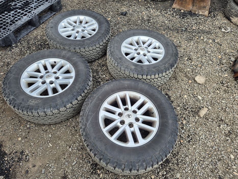 Jante pe 17 6x130 Toyota Hilux/Land Cruiser General Grabber 265/65 noi