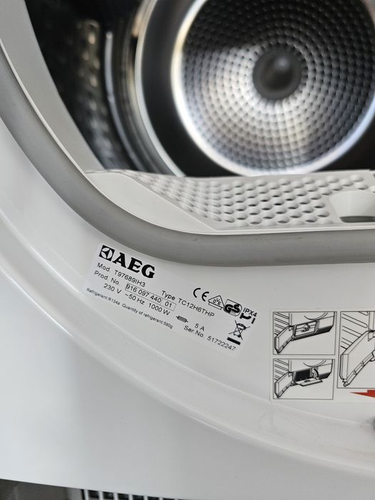 Сушилня с термопомпа AEG Protex plus