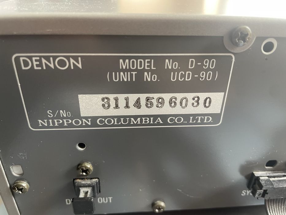 Denon amplituner + cd player