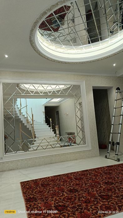 Установка и доставка, стекла и зеркала