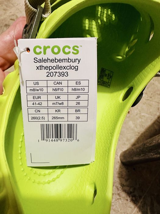 Crocs Pollex clog Salehe Bembury