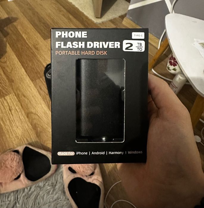 Phone Flash Driver Portable Hard Disk 2 Tb/To