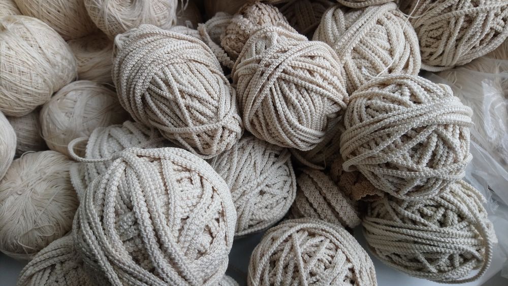 Vând ață, ghemuri macrame