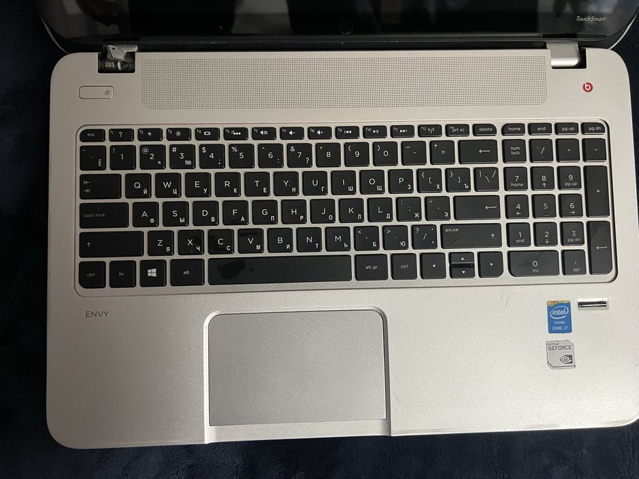 Ноутбук HP envy ts notebook PC