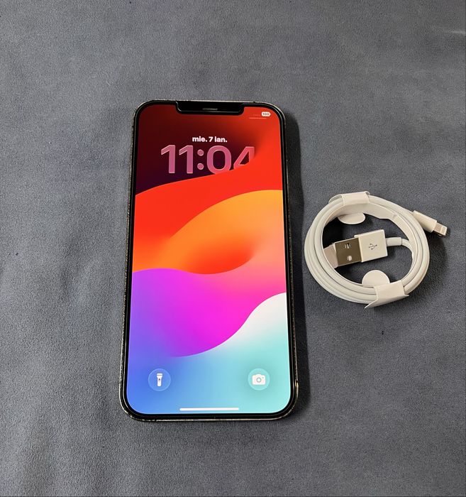 iPhone 12 Pro Max , 256 Gb , Neverlock , Graphite , Impecabil