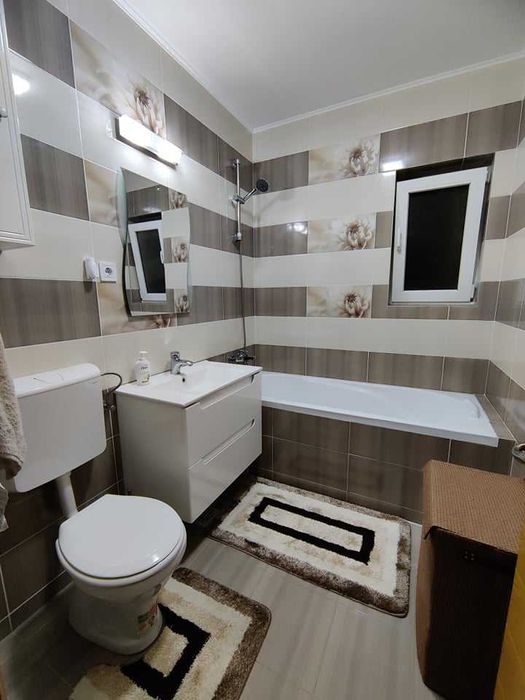 Inchiriez apartament 2 camere, 58 mp, etaj 1, modern mobilat si utilat | parcare | Hereditas Ipotesti
