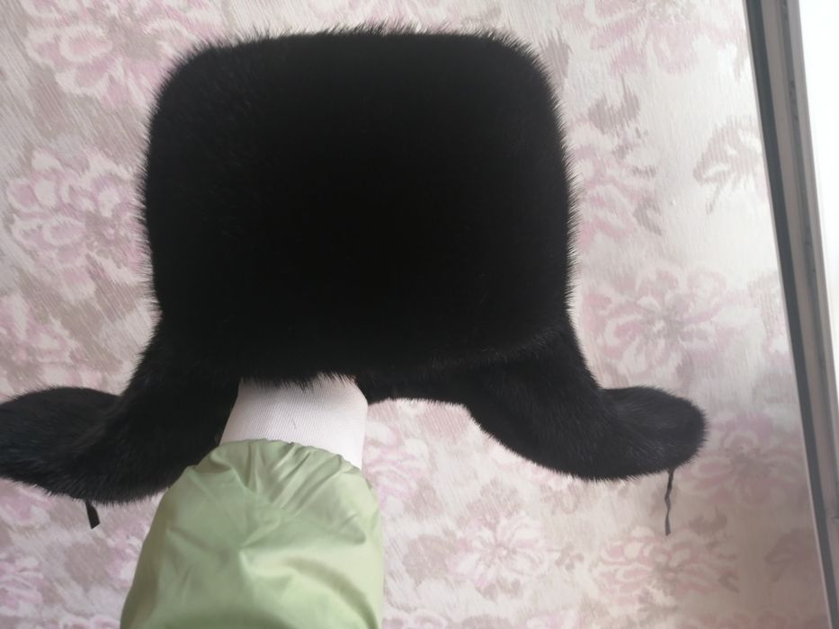Шапка ушанка мужская