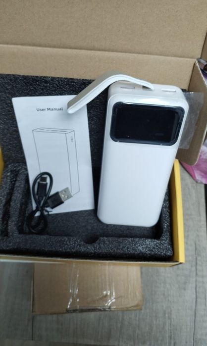 50000 mAh, 22.5W- Baterie externa cu  încărcare rapidă 2 culori