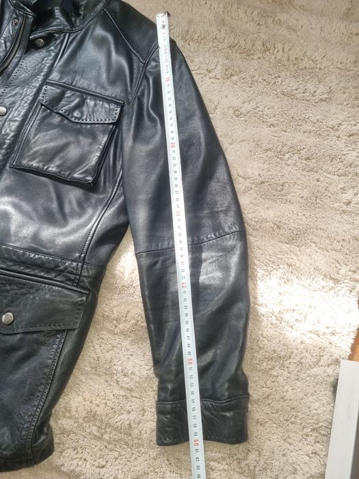 Мъжко кожено яке Massimo dutti