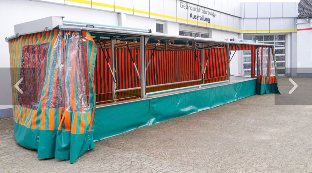 rulota comerciala aprozar mobil 60 mp desfasurata