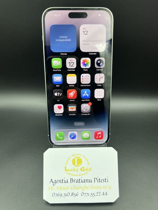 Iphone 14 Pro Max 128GB 6GB Ram 80% Baterie cod produs 24383