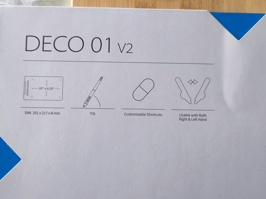 Графический планшет. XP-Pen Deco 01 v2.