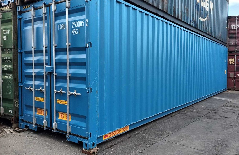 Container Maritim 40' NOU–Preț Mic, Livrare Rapidă, Calitate Garantată
