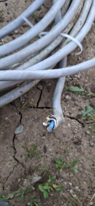 Cablu electric CYABY-F, 3 x 6 mm², gri