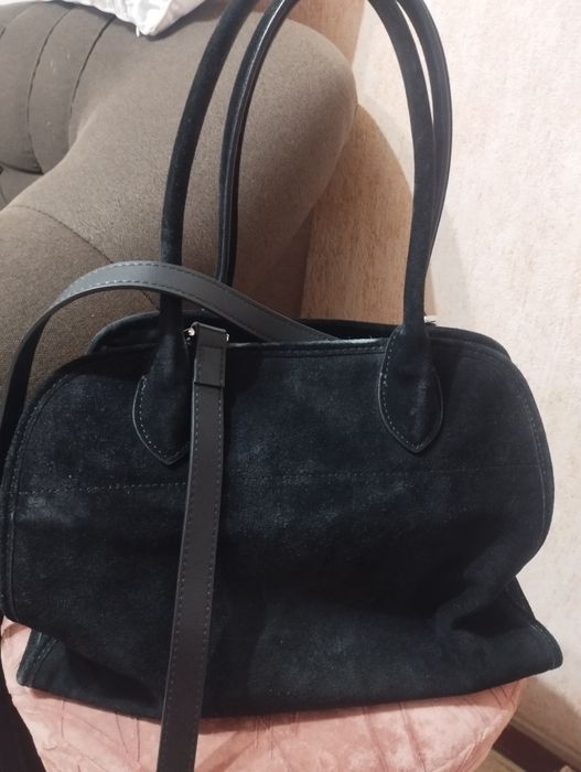 Сумка женская замша