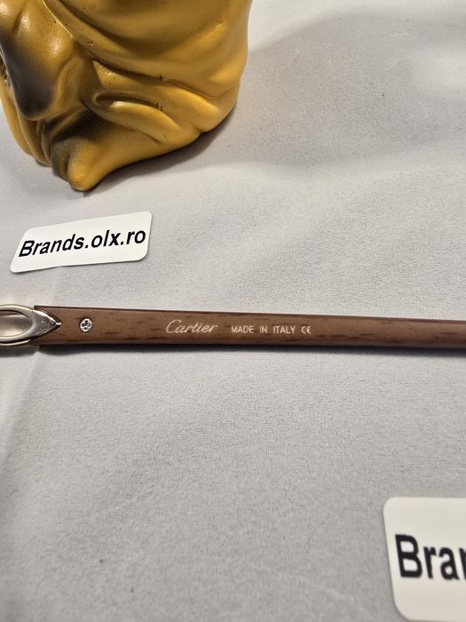 Ochelari de soare Cartier Horn, lentila transparenta