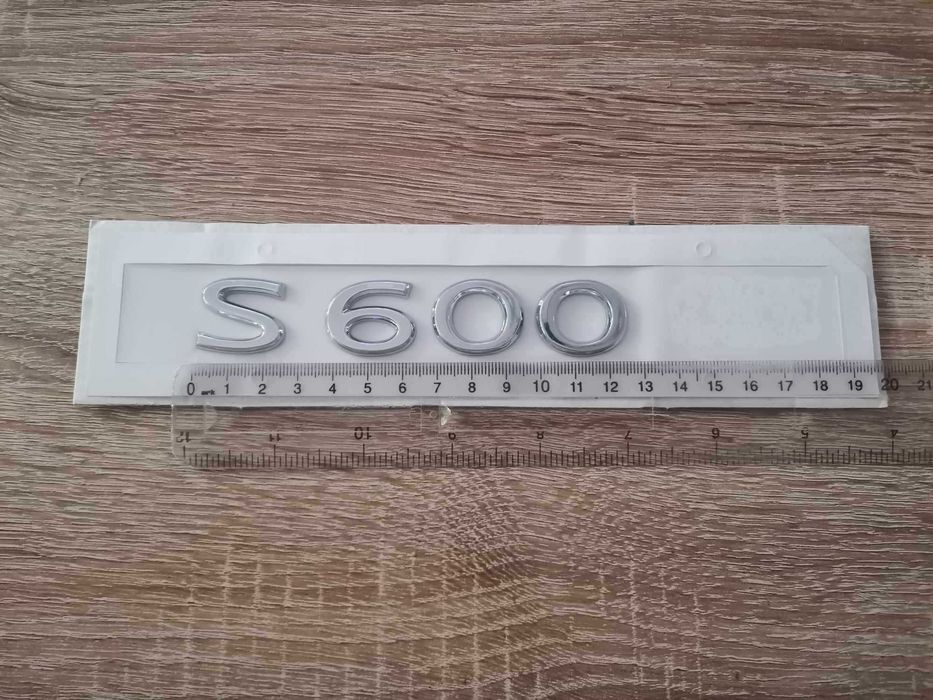 Надпис нов стил Mercedes Benz S 600 W223
