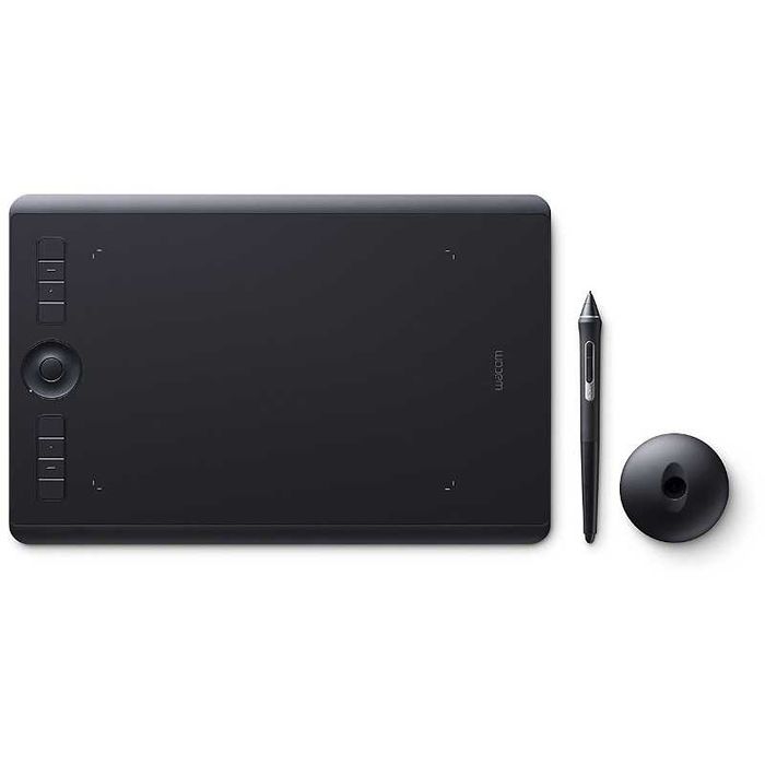 Tableta grafica WACOM Intuos Pro M, PTH-660-N, Pen-Touch, negru