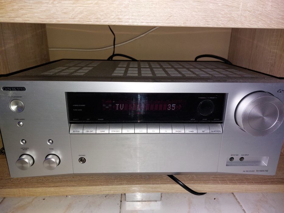 Receiver de ultima generatie ONKYO 575e,4k HDR,Atmos,Dts X.Dac Akm4458