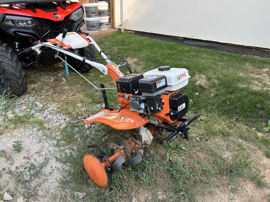 Ruris Motosapa Dac 185, 8.5 CP, roti cauciuc 5.00-8, 2 viteze, benzina