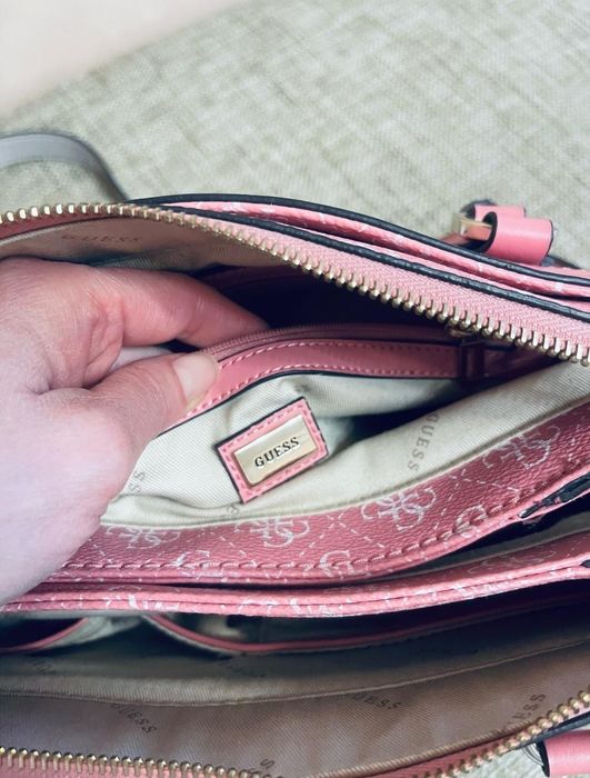 Шикарная сумка Guess satchel оригинал