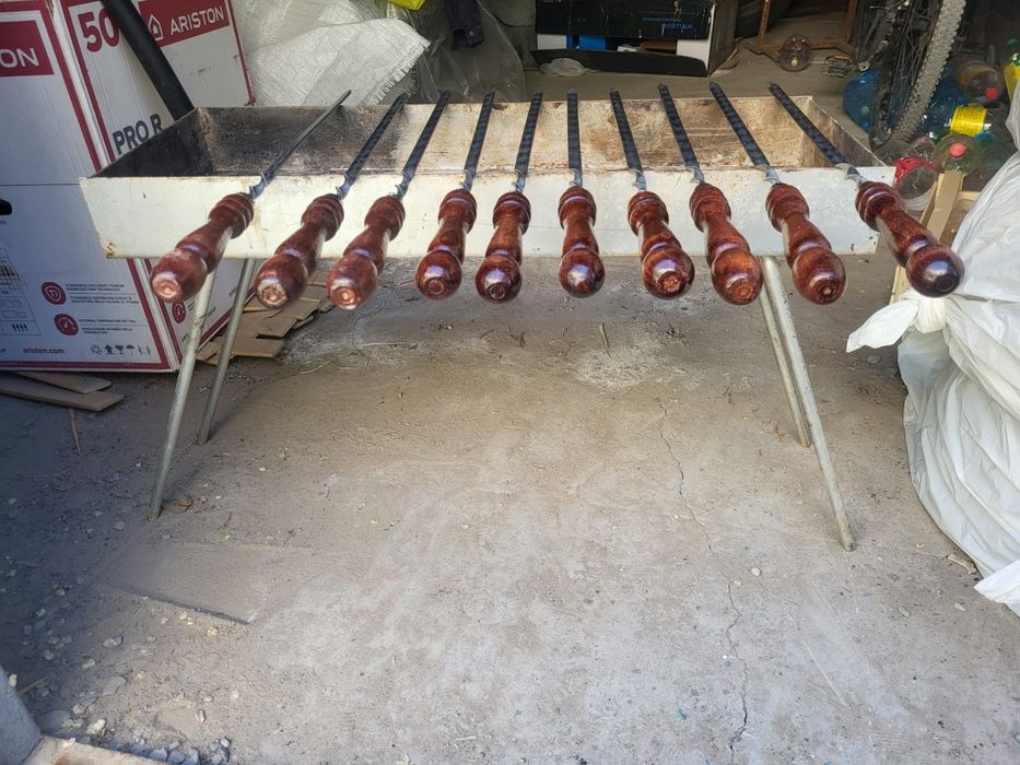 Мангал шампуры 12шт