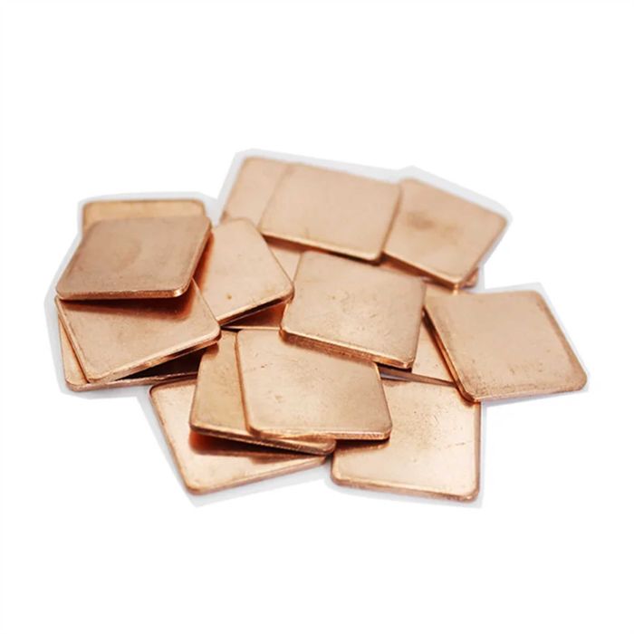 Для улучшения системы охлаждения ноутбука - Медные пластины