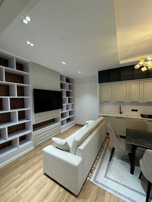 Аренда ЖК Skyline Towers Мирабадский 90м2 Авторский проект 3/4/14