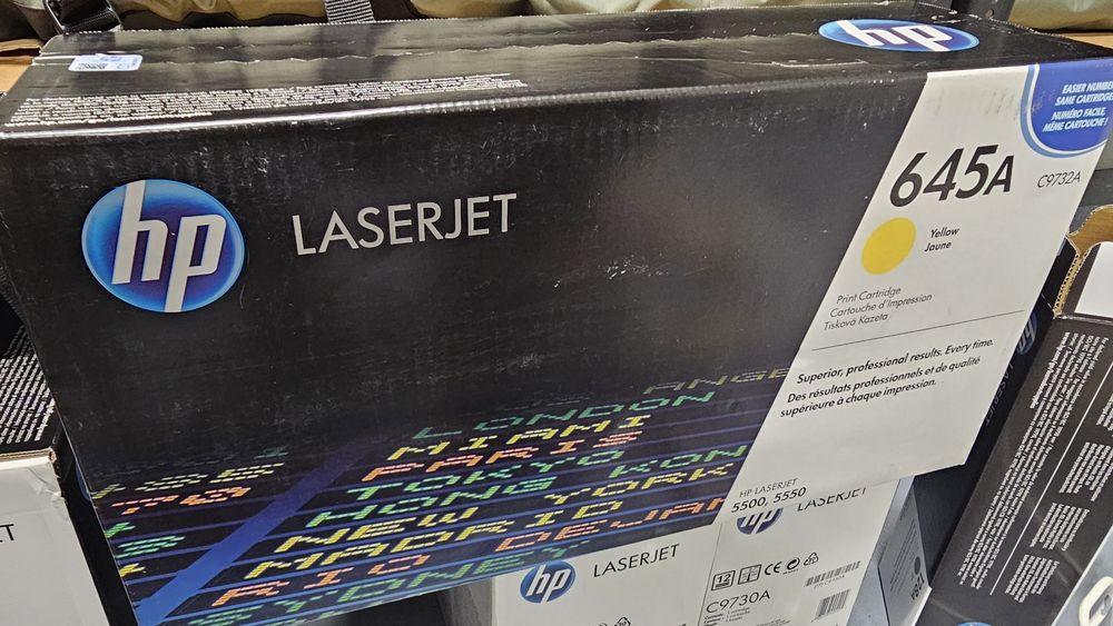 Toner HP 645A (C9732A), yellow , original,