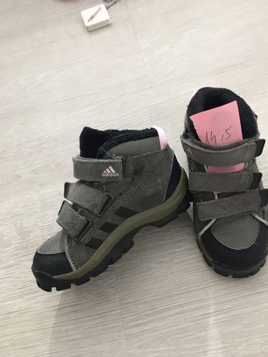 Ghete iarna copii originale adidas, cizme fetite