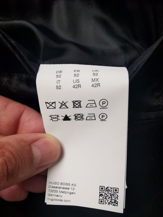 Sacou Hugo Boss de catifea
