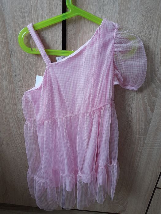 rochie zara umar gol 116 5 6 ani roz noua eticheta