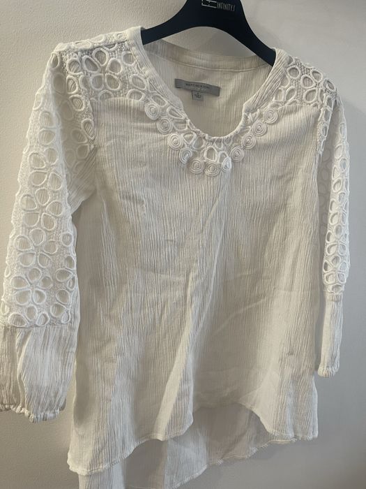 Bluza din bumbac cu dantela Marc New York