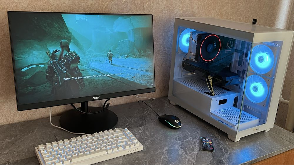 Игровой ПК GTX 1080 8GB / Ryzen 5 2600 / 16GB / Монитор 165Hz