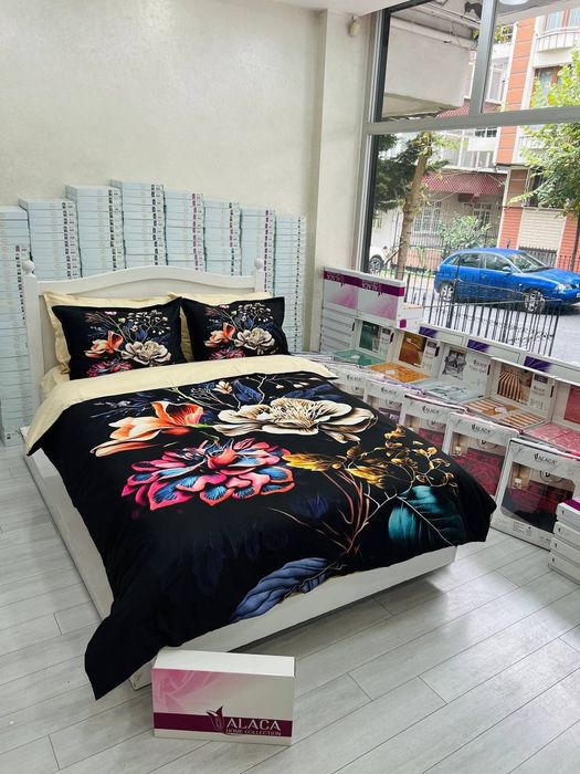 Турецкое 3D постельное бельё доставка бесплатно