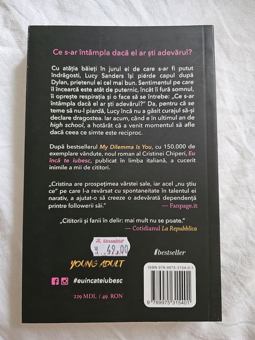 Eu încă te iubesc de Cristina Chiperi