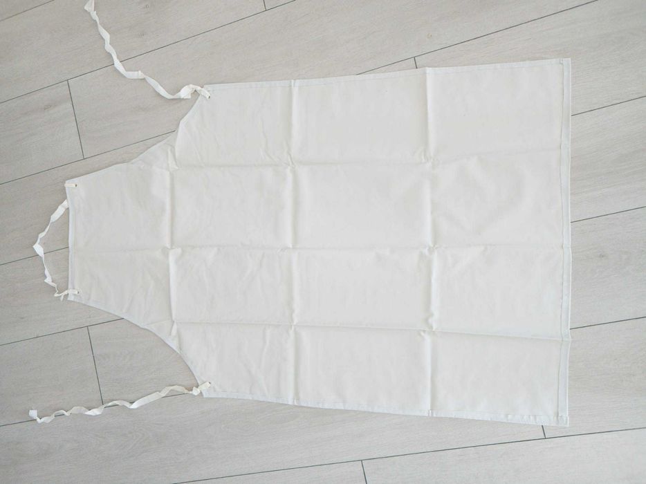 Halat laborator alb, 100% bumbac marime 60 +sort protectie impermeabil