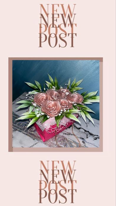 Buchete din satin, personalizate