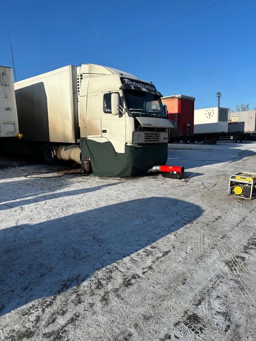 Отогрев авто