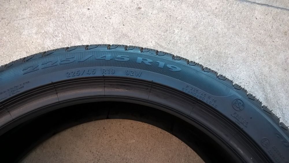 O anvelopa noua de vara 225 45 19 pirelli cinturato P7 run flat 2020