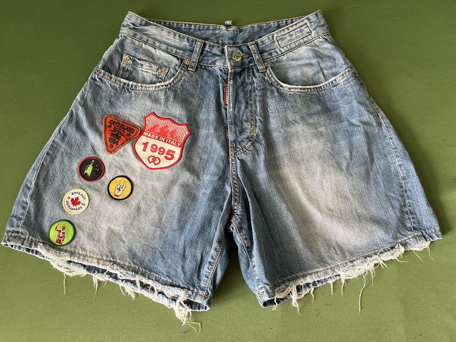 Dsquared2 дънкови къси панталони