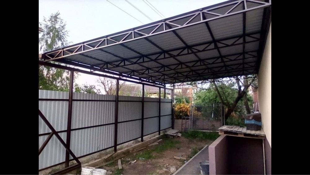 Козырьки , навесы , навес для машины